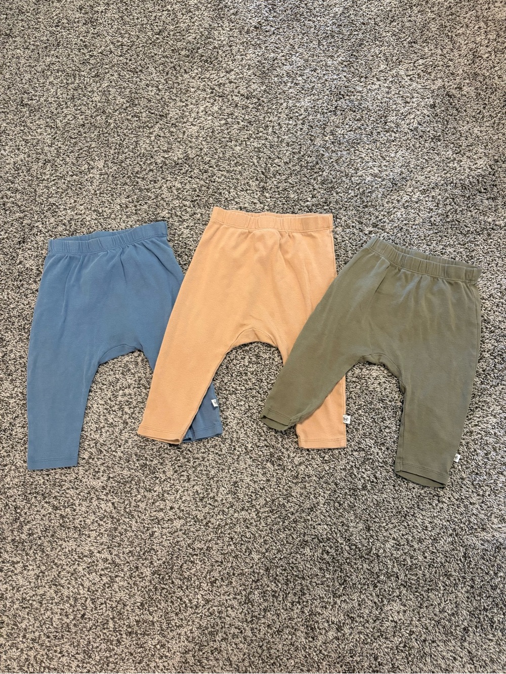 H&M RKids Joggers in Blue, Tan & Olive